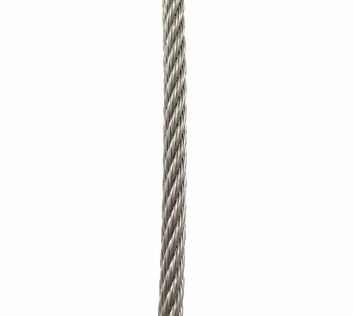 Câble métallique inox A4 WN 5176-007 7x7 pour Professionnels