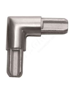 Raccord d'angle pour tube Ø10 inox 304 brossé